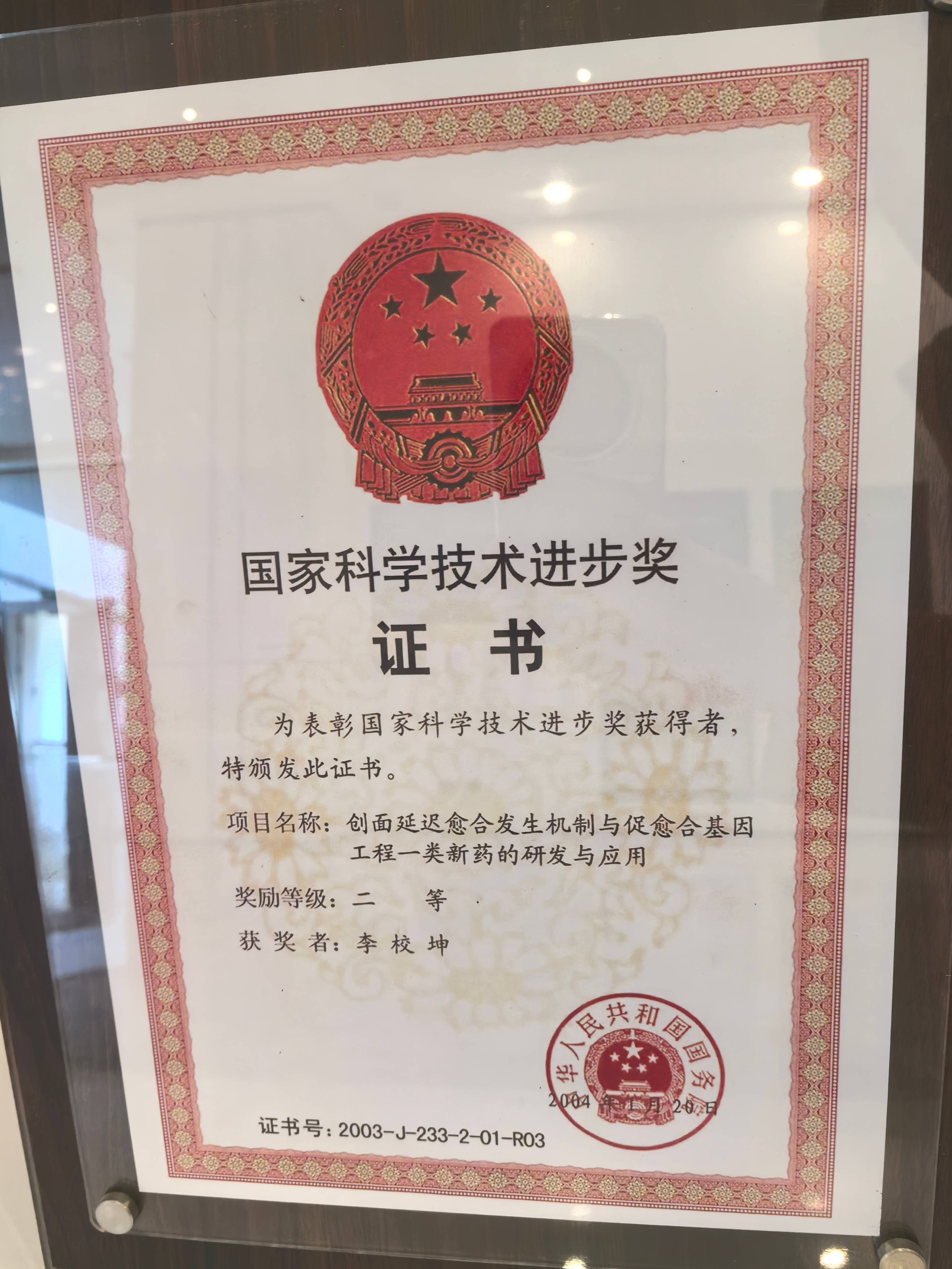 荣誉证书